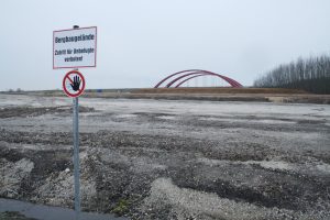 Das Baufeld für den künftigen Harthkanal. Foto: Ralf Julke