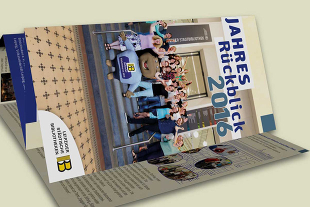Jahresrückblick 2016 der Leipziger Städtischen Bibliotheken. Foto: Stadt Leipzig