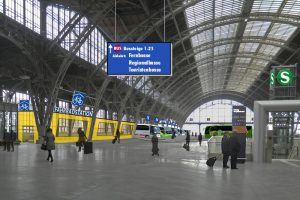 So stellte sich der Ökolöwe 2014 eine Fahrradstation im Hauptbahnhof vor. Grafik: Ökolöwe