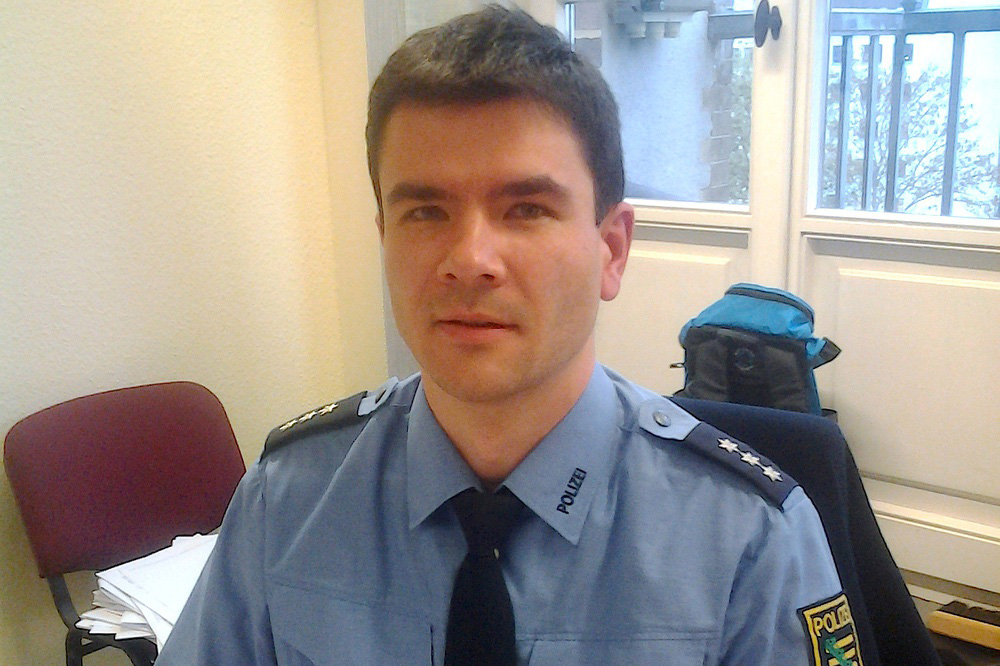 Polizeisprecher Andreas Loepki. Foto: Lucas Böhme