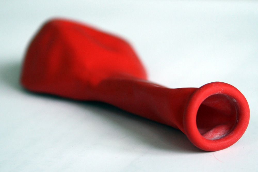 Wenn die Luft erst mal raus ist ... Foto: Ralf Julke