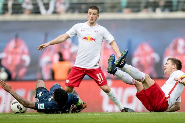 Die Leipziger bissen sich an der Defensive der Wolfsburger die Zähne aus. Foto: RB Leipzig