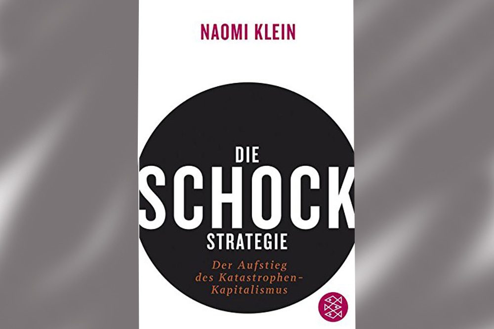 Naomi Klein: Die Schock-Strategie. Cover: Fischer Verlag