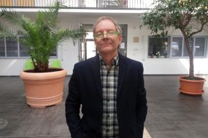 Picador-Gastprofessor Tom Drury. Foto: Stefan Schubert/Universität Leipzig