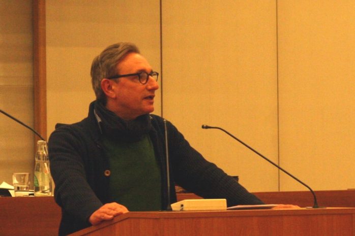 Tim Elschner (Gr&uuml;ne) zur Neuausrichtung der LWB f&uuml;r die kommenden Jahre. Foto: L-IZ.de