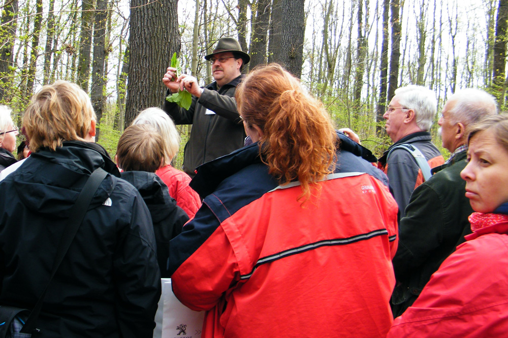 Kräuterwanderung: Foto: Wildpark Leipzig