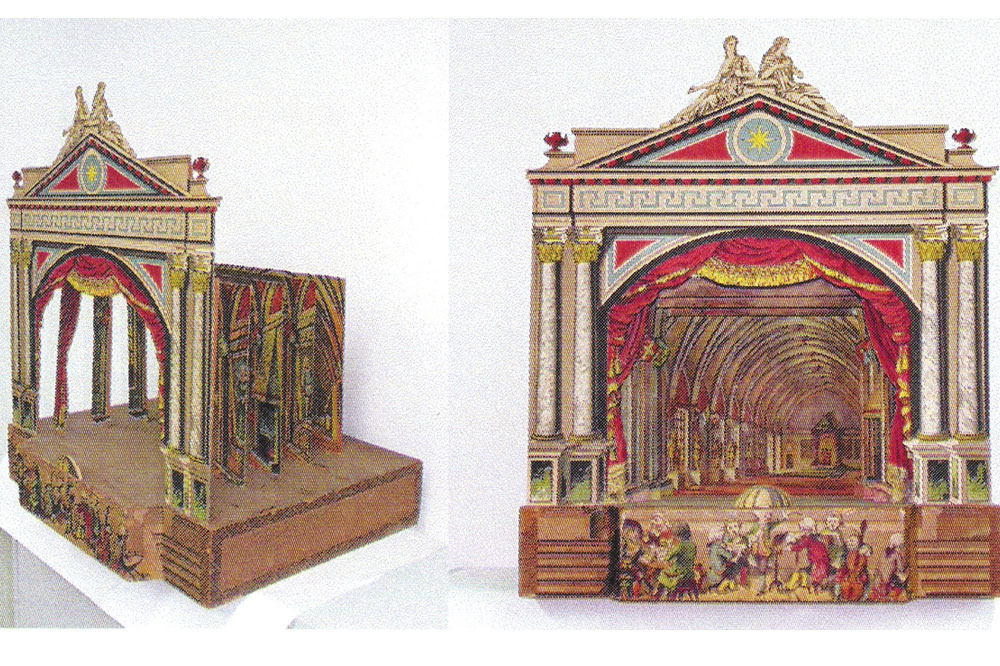 Papiertheater Musik. Foto: Hieronymus-Lotter-Gesellschaft