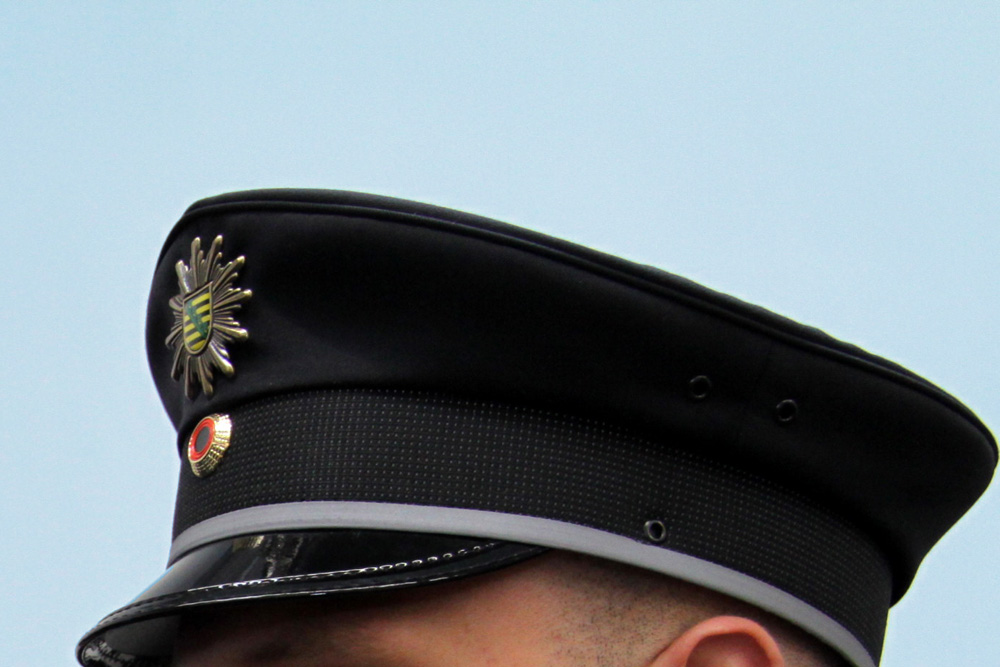 Hauptsache, die Uniform ist schnieke. Foto: Matthias Weidemann