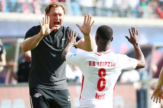 Naby Keita heute mit Doppelpack. Foto: GEPA pictures/Kerstin Kummer