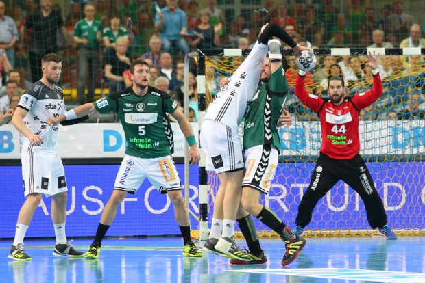 Hinten alles dicht beim SC DHfK. Foto: Jan Kaefer