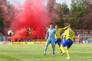 Regionalligist Lok bot dem Drittligisten aus Chemnitz ein leidenschaftlich geführtes Pokalfinale. Foto: Jan Kaefer