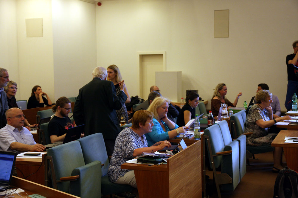 Die Linksfraktion im Leipziger Stadtrat. Foto: L-IZ.de