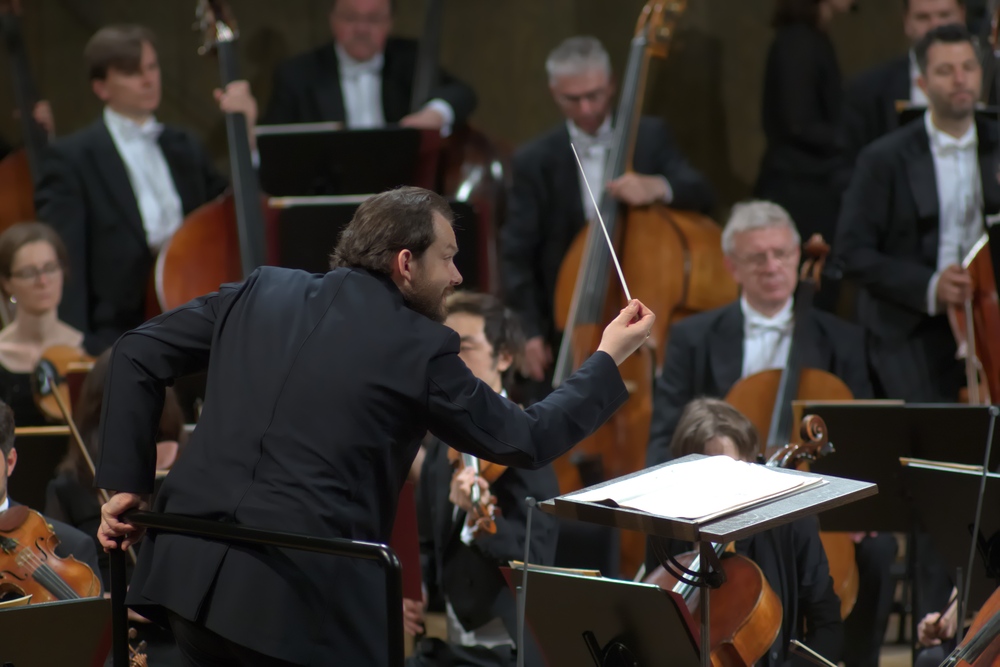 Dirigent Andris Nelsons. Foto: Alexander Böhm