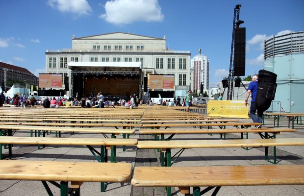 Ein erfolgreicher Kirchentag in Leipzig, später wurde es zwar deutlich voller - doch das Ergebnis blieb enttäuschend. Foto: L-IZ.de