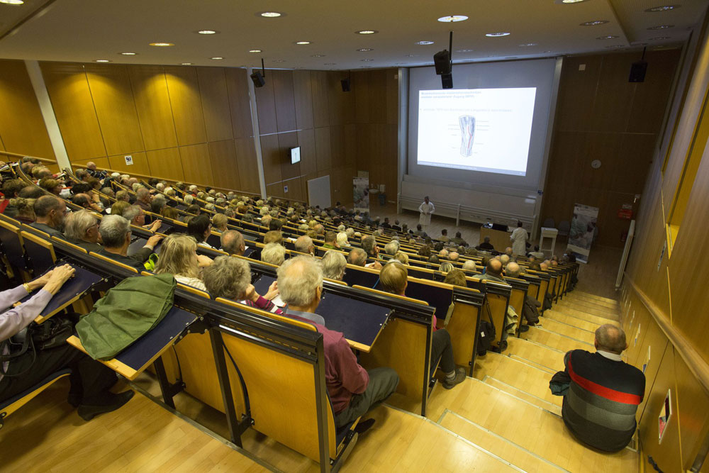 „Medizin für Jedermann“ – wieder am 17. Mai im Hörsaal des Universitätsklinikums Leipzig. Foto: Stefan Straube / UKL