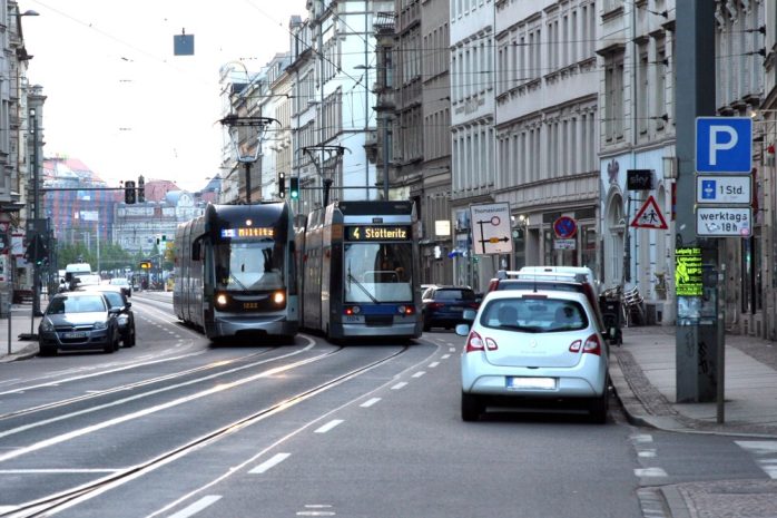 800 Straßenbahnen am Tag, hier um 6 Uhr und alles ist dicht. Foto: LZ