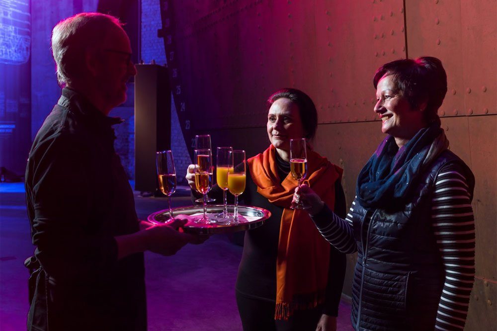 TITANIC – Getränkeempfang. Foto: Tom Schulze/Panometer