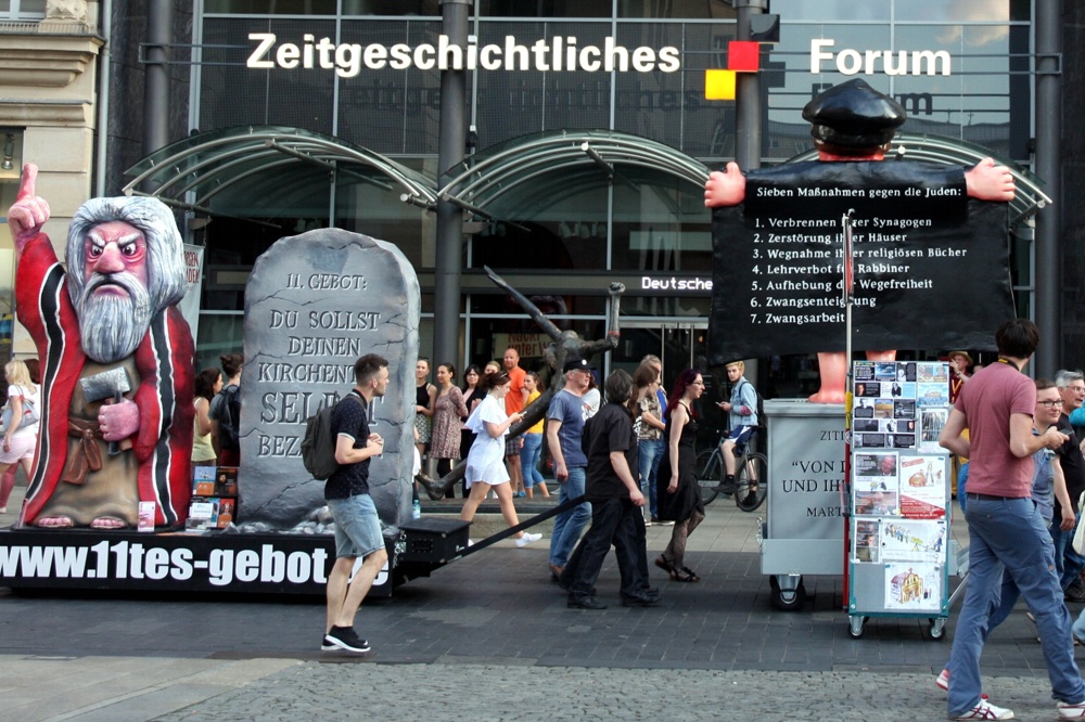 Zeitgeschichtliches Forum mit lebendiger Zeitgeschichte. Foto: L-IZ