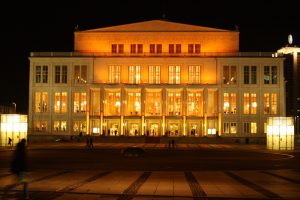 Leipzigs Opernhaus.