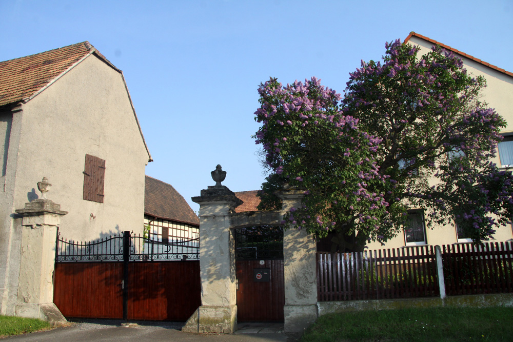 Gehöft in Pödelwitz - hier die Nr. 3. Foto: Matthias Weidemann