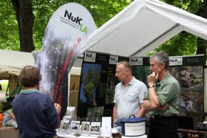 Der NuKla e.V. wie in jedem Jahr auf der Ökofete im Clarapark. Foto: L-IZ.de