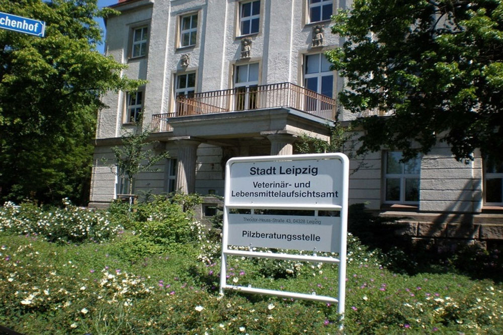 Gebäude Röschenhof des Veterinär- und Lebensmittelaufsichtsamtes (VLA). Foto: Stadt Leipzig