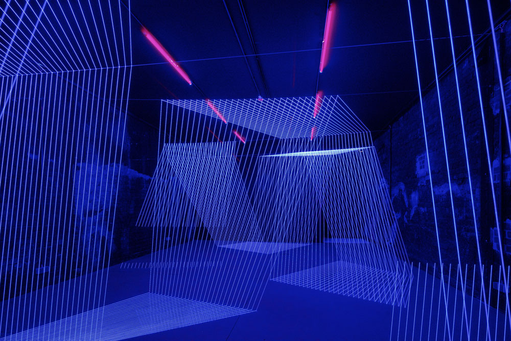 DRAWING IN SPACE – Jeongmoon Choi. Foto: P. Eichler