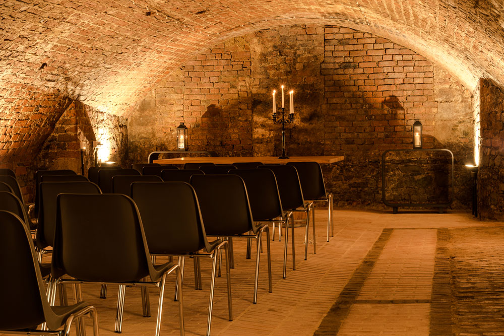 Hochzeit in den Kasematten. Foto: Stadt Leipzig/Quester