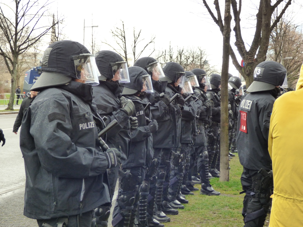 Polizei. Foto: Lucas Böhme