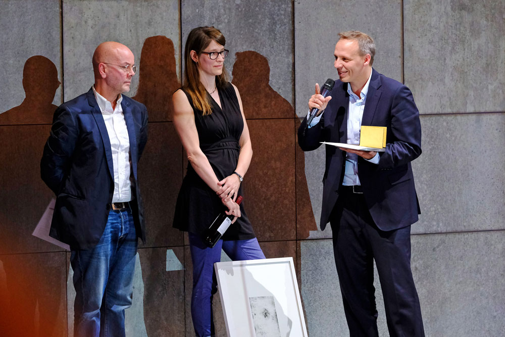 v.l.n.r.: Harald Müller, Dorte Lena Eilers und Enrico Lübbe. Foto: Kirsten Nijhof