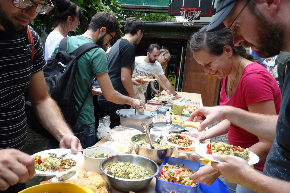 Zuckerfet in der VILLA. Foto: Janne Dörge