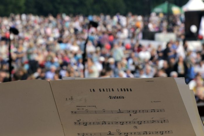 Zu hören war unter anderem Stücke von Rossini. Foto: Alexander Böhm