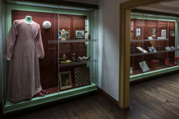 Blick in die neu gestaltete Ausstellung im Coffe Baum, Foto: Punctum/Peter Franke