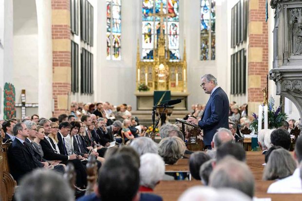 Sir John Eliot Gardiner eröffnet das Bachfest 2017. Foto: Bachfest Leipzig/Jens Schlüter