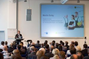 Staatsminister Martin Dulig bei den Sächsischen Aktionstagen Unternehmensnachfolge. Foto: SMWA, Tom Schulze