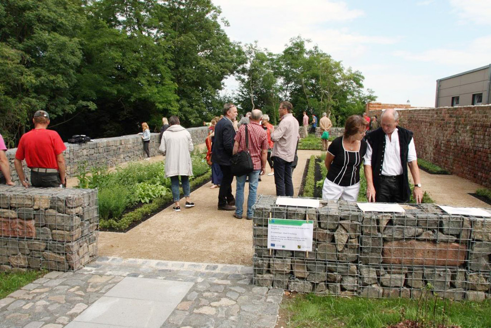 Eröffnung des Kräutergartens. Foto: Stadtverwaltung Eilenburg