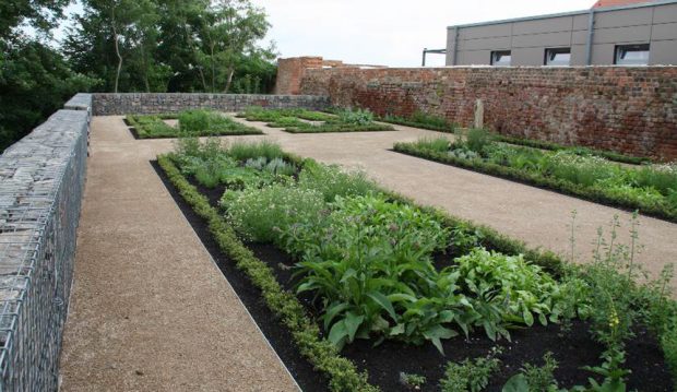 Der neu angelegte Kräutergarten. Foto: Stadtverwaltung Eilenburg