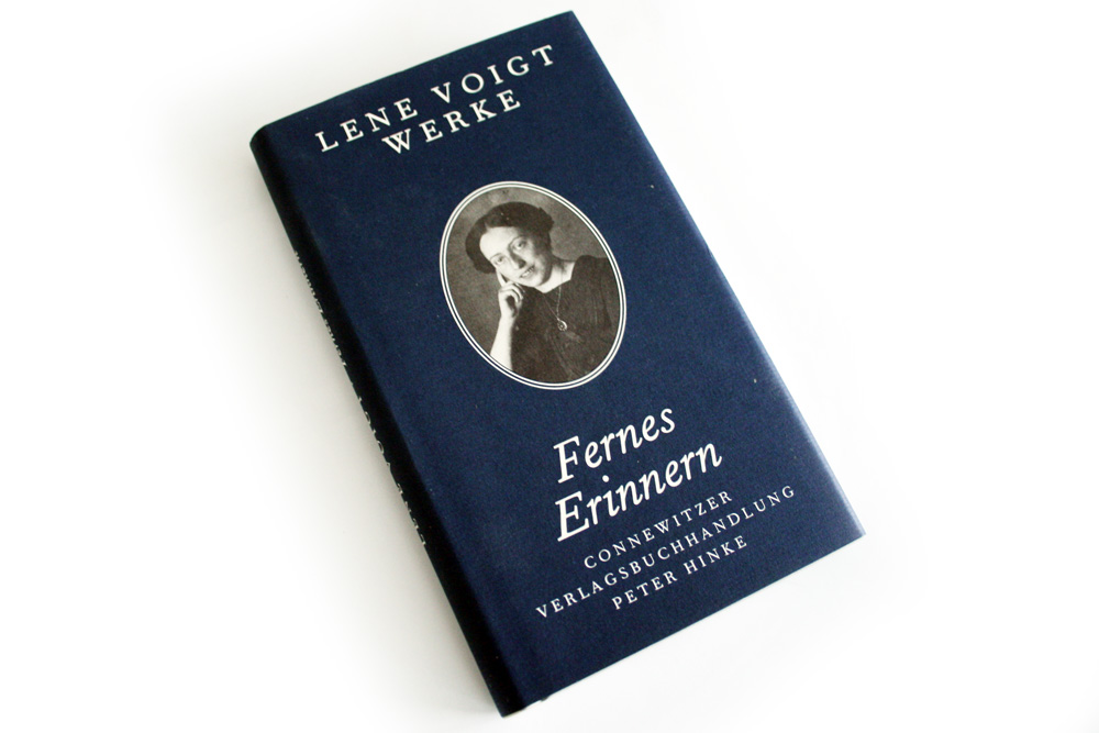 Lene Voigt: Fernes Erinnern. Foto: Ralf Julke