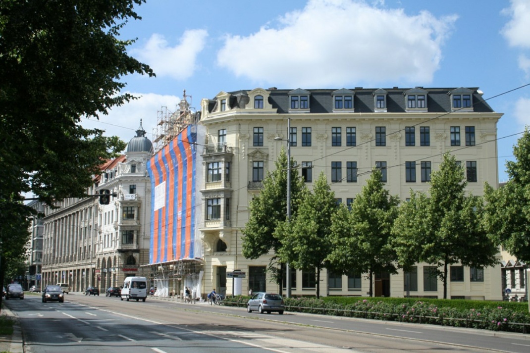 Neues Zuhause fürs Bürgeramt: Otto-Schill-Straße 2. Foto: Ralf Julke