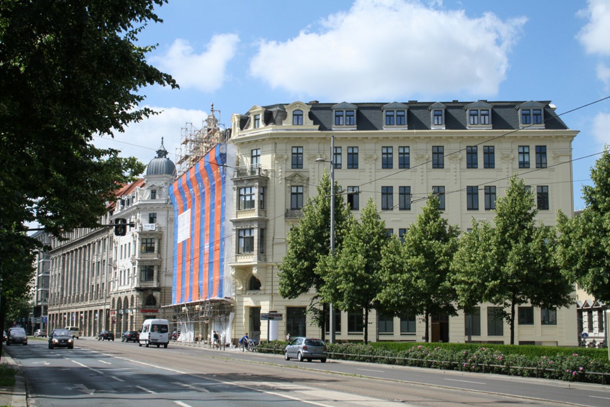 Neues Zuhause fürs Bürgeramt: Otto-Schill-Straße 2. Foto: Ralf Julke