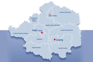 Das Herz der Metropolregion Mitteldeutschland. Grafik: IHK zu Leipzig