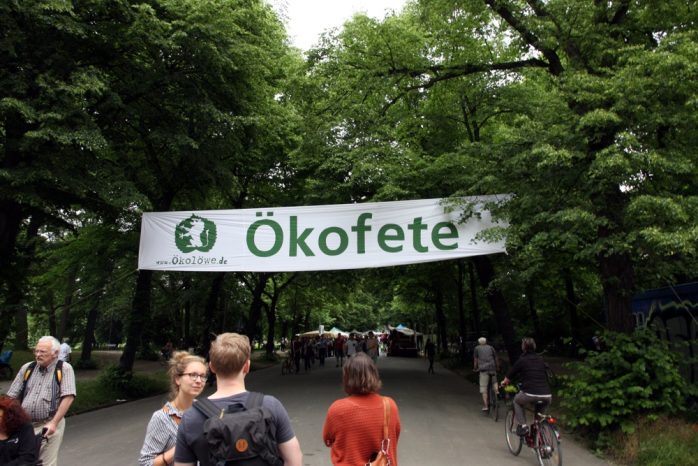 Ökofete im Clarapark. Foto: L-IZ.de