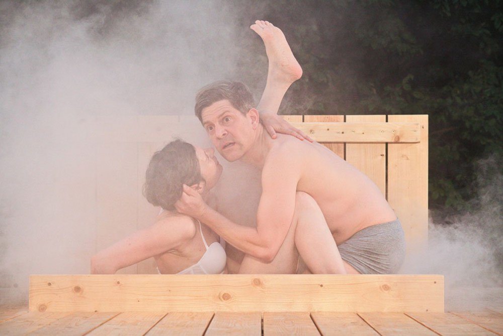 „Hals über Kopf“. Foto: René Schaeffer