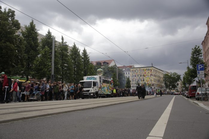 GSO durchquert die Südvorstadt. Foto:L-IZ.de
