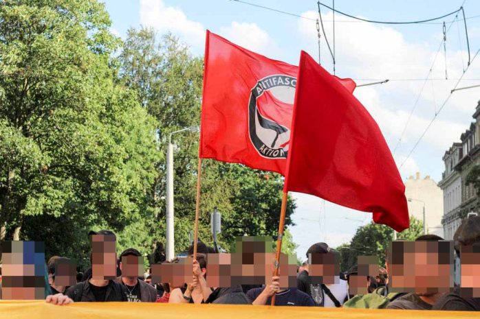 Antirepressionsdemo am 3. Juli 2017 in Leipzig. Foto: Martin Schöler
