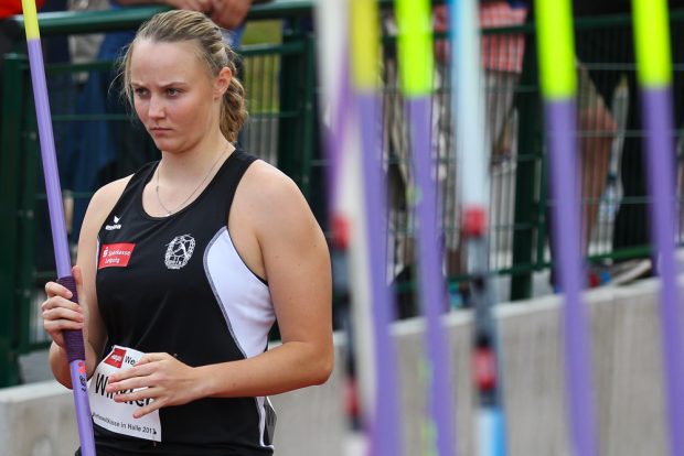 Die deutsche U23-Meisterin Christine Winkler (SC DHfK) kam auf EM-Platz 12 ein. Foto: Jan Kaefer