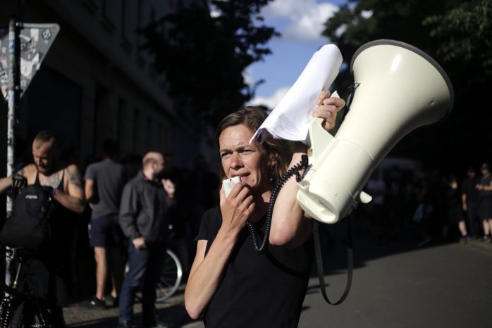 Anmelderin Juliane Nagel. Foto: Alexander Böhm