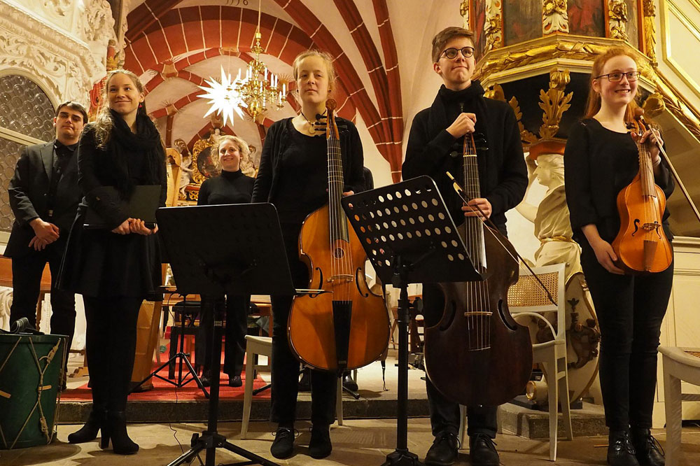 Ensemble La protezione della musica. Foto: Jörg Sander