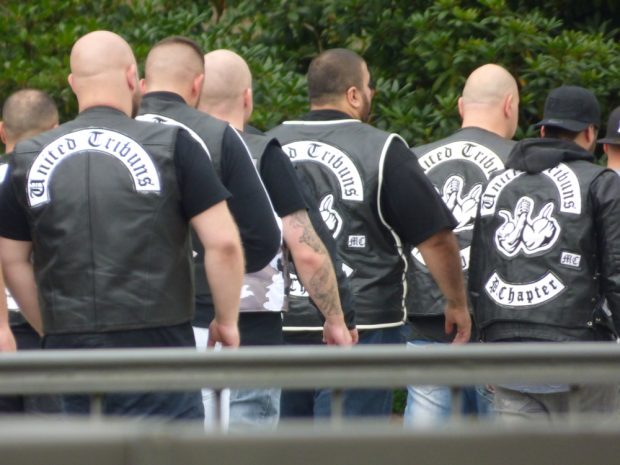 Abgang United Tribuns nach vorzeitigem Prozessende. Foto: Lucas Böhme