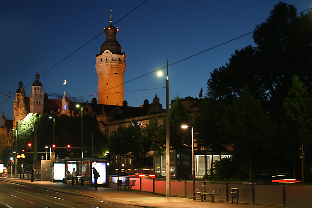 Neues Rathaus. Foto: Ralf Julke